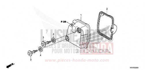 COUVERCLE DE CULASSE NSC110MPDH de 2017